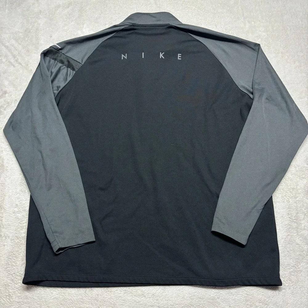 Carlow Celtics Nike 1/4 Zip Lightweight Pullover Jacket XXL Fleece Dri-Fit Black